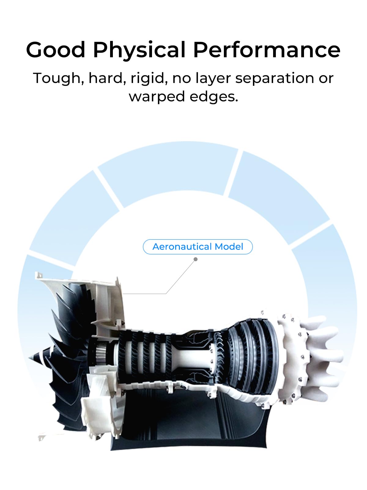 Creality ABS Filament 1.75mm, 3D Printer Filament, Excellent Resistance, Odorless Non-Toxic, Stability, Tough, 1kg(2.2lbs) Printing Filament for 3D Printer (Black) Creality