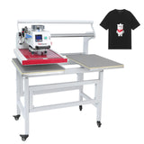 InkSonic Dual Platen 16x24 Heat Press Machine with Pneumatic Sliding System, Automatic Pressing, Auto Press for Sublimation & DTF on Shirts and Fabrics INKSONIC