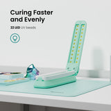 Resiners Heat Gun & UV Light - 50W 662℉ (350℃) Heat for Epoxy Resin, Bubble Remove, DIY Glitter Tumblers, Vinyl Shrinking Wrap, Embossing, Candle Making Resiners