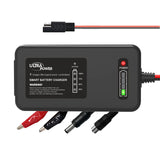 ULTRAPOWER 4-Amp 14.6 Volt LiFePO4 Battery Charger,12.8 Volt LiPO Lithium Battery Charger,Smart Battery Charger Maintainer for Cars,Motocycles,Golf Carts,UAV,Fishing Boat and Deep Cycle Batteries. ULTRA POWER