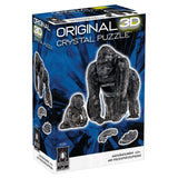 BePuzzled, Gorilla and Baby Original 3D Crystal Puzzle, Ages 12 and Up Bepuzzled