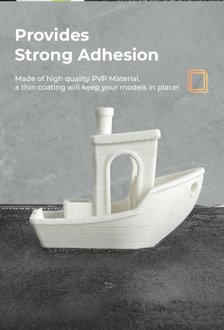 Creality Glue Stick for 3D Printer Build Plate 3Pcs, Maintained Constant Adhesion Prevents Warping, 3D Printer Bed Adhesive for PLA/ABS/PETG/PC/PA/TPU, 3D Print Tools/Accessories, 3D Print Glue, 21g Lokkr