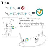 FIRMINANA Small Oval Coffee Table for Living Room,Mango Tabletop Mid Century Modern Coffee Table,Espresso,18.9" D x 33.47" W x 15.75" H FIRMINANA