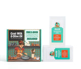 SOAPERSTAR Olive Oil & Goat Milk Melt and Pour Soap Base Kit with Free 50+10 Exclusive Soap Recipes E-Book - Vegan, SLS-Free, Cruelty-Free Soap Making Supplies for DIY – Premium Quality, 100% Natural Soaperstar