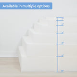 GoTo Foam 1" Height x 24" Width x 72" Length 44ILD (Firm) Upholstery Cushion Made in USA GoTo Foam