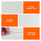 PayLessHere Full Size Mattress,6 Inch Gel Memory Foam Mattress in a Box,Medium-Firm,Pressure Relief&Temperature Regulation,CertiPUR-US Certified,White PayLessHere