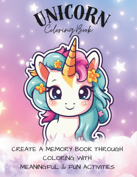 Unicorn Coloring Book: Unicorn Coloring & Activity Book WoodArtSupply