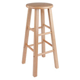 Winsome Wood Element Bar Stools, 2-Pc Set, Natural, 29 Winsome