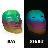 Zi-Rui 3D Printer PLA Filament, Glow in The Dark Multicolor Change, Rainbow Multicolor Gradient, 1.75mm 1KG/2.2lbs Zi-Rui