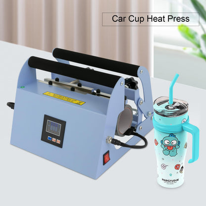 Pxolerig 40Oz Tumbler Heat Press Machine, 110V Heat Press Mug Tumbler Press for 40oz Car Cup Heat Press Sublimation Blank Skinny Tumbler Pro Mug Press Machine