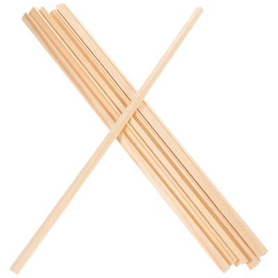 BUTIFULSIC 10 pcs Triangular Wooden Strip Wooden molding Trim for Window molding Screen Window Trim Window Decorative Stick Window Decorative Trim Wood Trim Pine Wood molding Strip