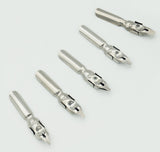 Plotube Calligraphy Pen Set – Includes Wooden Dip Pen, Antique Brass Holder, 11 Nibs, 7 Colors Ink Bottles and Beginner's Manual Plotube