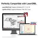 Aufero 2 Laser Engraver, 5W Long Focus Diode Laser Engraver, Laser Wood Cutter and Engraver Machine, 15.7x15.7 inch Engraving Area, Beginner-Friendly Laser Engraving Machine Aufero