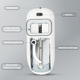 Electric Cigarette Rolling Machine, Portable Tobacco Injector Machine can Grind Filled with Herb, Tobacco, etc Suitable for Cigarette Tubes and Rolling Papers Iweden