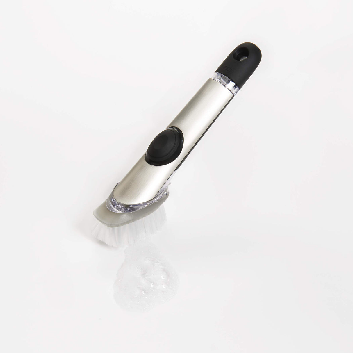 OXO SteeL Soap Dispensing Dish Brush 10 In OXO