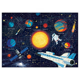 Mudpuppy Solar System – 70 Piece Jigsaw Puzzle with Planet Shaped Pieces Featuring Planets Constellations And Other Fun Space Themed Objects Mudpuppy