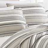 Stone Cottage - Fresno Collection - Quilt Set - 100% Cotton, Reversible Bedding with Matching Sham(s), Twin, Neutral Stone Cottage