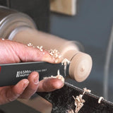 ViewReal Woodturning Parting Tool,Durable Wood Lathe Tools 65Mn Steel Blade, Aluminum Alloy Handle, Precision Wood Lathe Chisel for Carving and Cutting – Ideal for Craftsmen and Hobbyists ViewReal