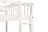 Harper&Bright Designs Twin Over Twin Bunk Bed with Safety Rail, Ladder, White Twin Trundle Bed with 3 Drawers for Kids, Teens Bedroom, Guest Room Furniture Harper & Bright Designs