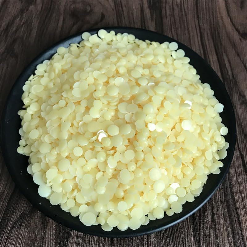 CoolCrafts Candelilla Wax Pellets Candelilla Vegan Wax for Cosmetics DIY, Soap and Candle Making, Alternative to Beeswax - 14 OZ CoolCrafts