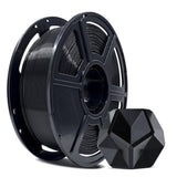 FLASHFORGE 3D Printer Filament, PLA PRO Filament 1.75mm, 1KG Spool (2.2lbs), Dimensional Accuracy +/- 0.02mm for FDM 3D Printers, Better Tenacity & No Knotting (Black) FLASHFORGE