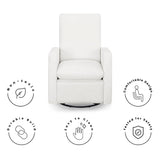GAP babyGap Cloud Recliner with LiveSmart Evolve - Sustainable Performance Fabric, Artic Delta Children