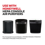 Honeywell HEPA Air Purifier Filter Kit – Includes 3 HEPA R Replacement Filters and 4 A Carbon Pre-Cut Pre-Filters – Airborne Allergen Air Filter Targets Wildfire/Smoke, Pollen, Pet Dander, and Dust Honeywell