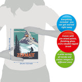 Ravensburger Zermatt Paint by Numbers Kit for Adults - 23500 - Painting Arts and Crafts for Ages 12 and Up Ravensburger