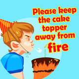 EDSG Personalised Birthday Cake Topper Customized Any Name Age Party Cake Decoration 16 18 21 30 40 Double Sided Glitter Card Champagne Gold EDSG