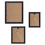 Americanflat 7 Pack Black Gallery Wall Frame Set - Includes One 11x14 Frame, Two 8x10 Frames, and Four 5x7 Frames - Picture Frames Collage Wall Decor with Shatter Resistant Glass and Hanging Hardware Americanflat