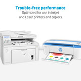 HP Papers | 8.5 x 11 Paper | All In One 22 lb | 1 Mega Ream - 750 Sheets | 96 Bright | Made in USA - FSC Certified | 207750R HP