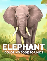 Elephant Coloring Book For Kids: +40 Fun And Easy Drawings Of Cute Elephant To Color For Kids, Boys And Girls Who Love Elephant, Stressrelief Relaxing Majosta