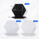 Hexagon Adhesive Acoustic Panels, 12 x 10 x 0.4 Inches Soundproof Sound Dampening Wall Sound Absorbing Panel for Recording Studio, Office, Home Studio (36 Pcs) Remagr