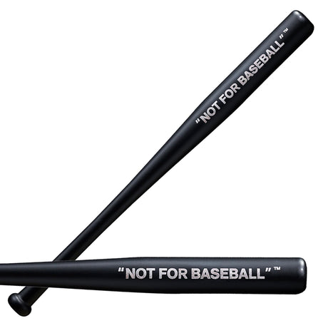 POM Baseball Bat - Not for Baseball Brand - Authentic Beech Wood - 30" Black - Softball, Batting Practice, Training, Self Defense, Home Security. POM