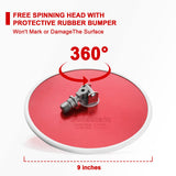 Goldblatt 9 Inch Drywall Sander, with 30pcs Sanding Discs-Hook and Loop 80 x 100/180 Mixed Grit, for Wall Cleaning and Polishing Goldblatt