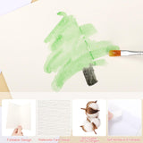 30 Sets Blank Watercolor Cards with Envelopes, 140lb/300GSM Cotton Watercolor Paper Cards, 4 x 6 in Foldable Watercolor Postcards with Envelopes for Greeting Cards Birthday Wedding Invitations ProSuites