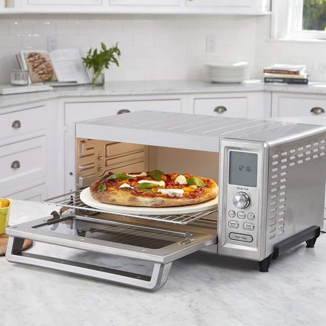 Cuisinart Convection Toaster Oven, Stainless Steel, 16.93"D x 20.87"W x 11.42"H, TOB-260N1 Cuisinart