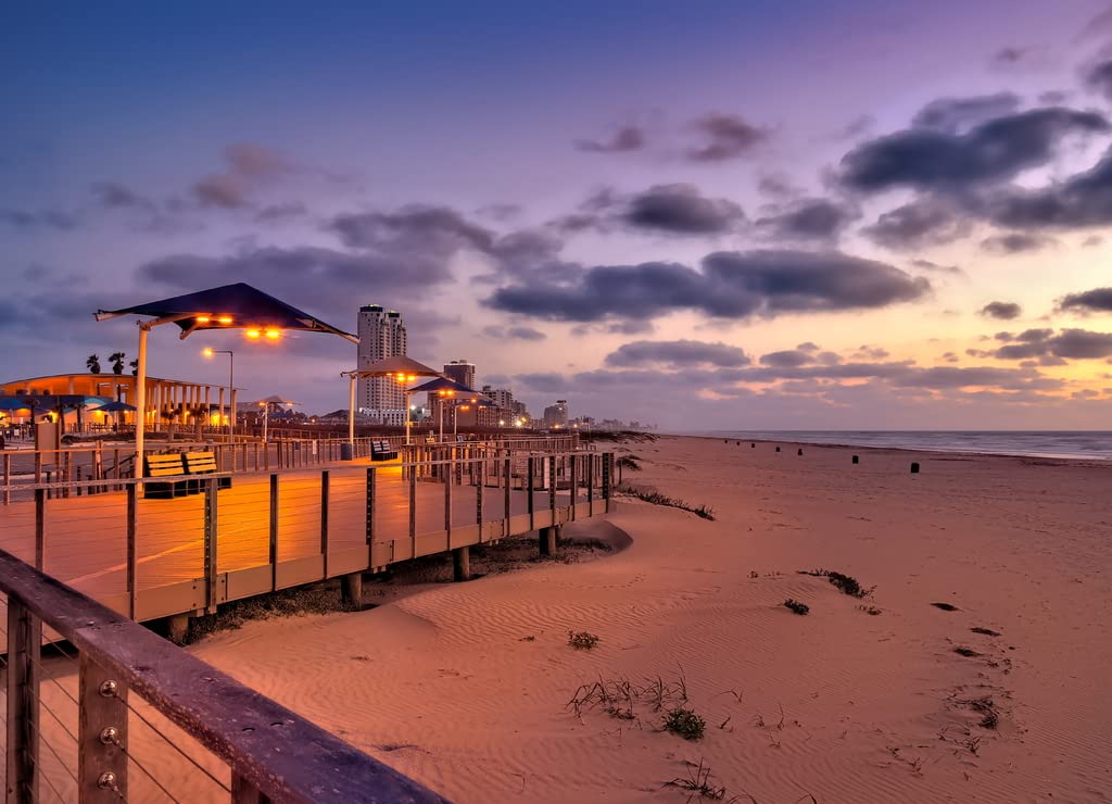 Noah Jigsaw Puzzle Public Boardwalk at Isla Blanca Park, South Padre Island, Texas USA 1000 Pieces WoodArtSupply