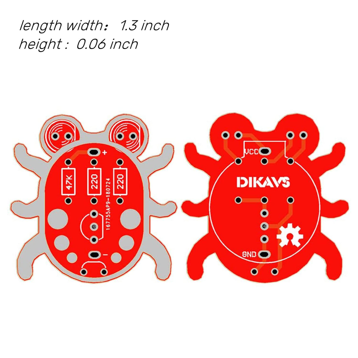 Learn to Solder Kits-Weevil Eyes DIKAVS