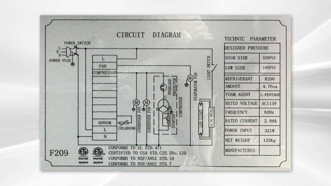 cooler depot Beer Keg Dispenser Kegerator Commercial Refrigerator Beer double Taps 60" - Black, Half-KegX2, TowerX2,2 Taps cooler depot