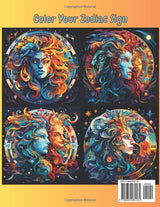 Women Zodiac Art: Coloring Book Majosta