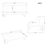 SumKea 63.8" Futon Bed with Adjustable Backrest and Suede Upholstery – Multi-Functional Sleeper Sofa for Home and Office, Black SumKea