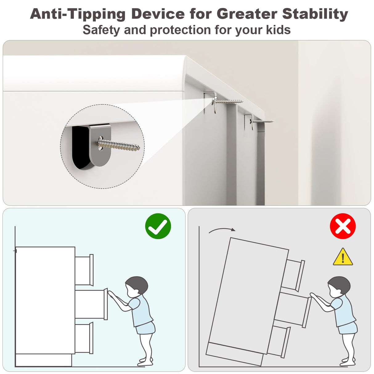 OTUTUMUS 6 Drawers Double Dresser, White Modern Chest of Drawer, Curved Edged Wood Dresser for Bedroom Living Room, Closet, Office, Hallway OTUTUMUS