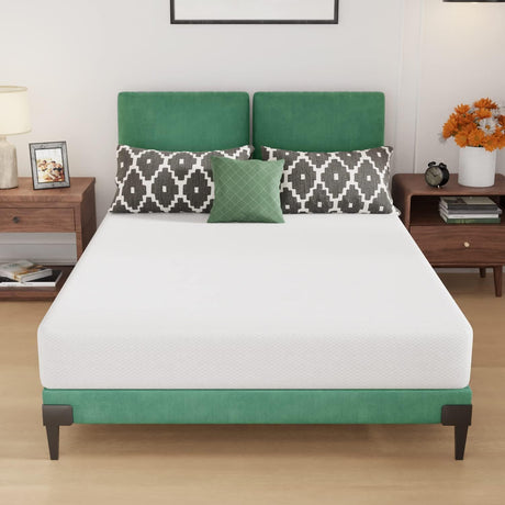 PayLessHere Gel Memory Foam Mattress 8 inch Mattress, CertiPUR-US Certified,Breathable Bed Mattress for Cooler Sleep Supportive & Pressure Relief,Removable Soft Cover,Mattress in Box, White Full PayLessHere