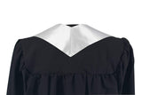 GraduationMall Unisex Adult Plain Graduation Stole 60" White GraduationMall