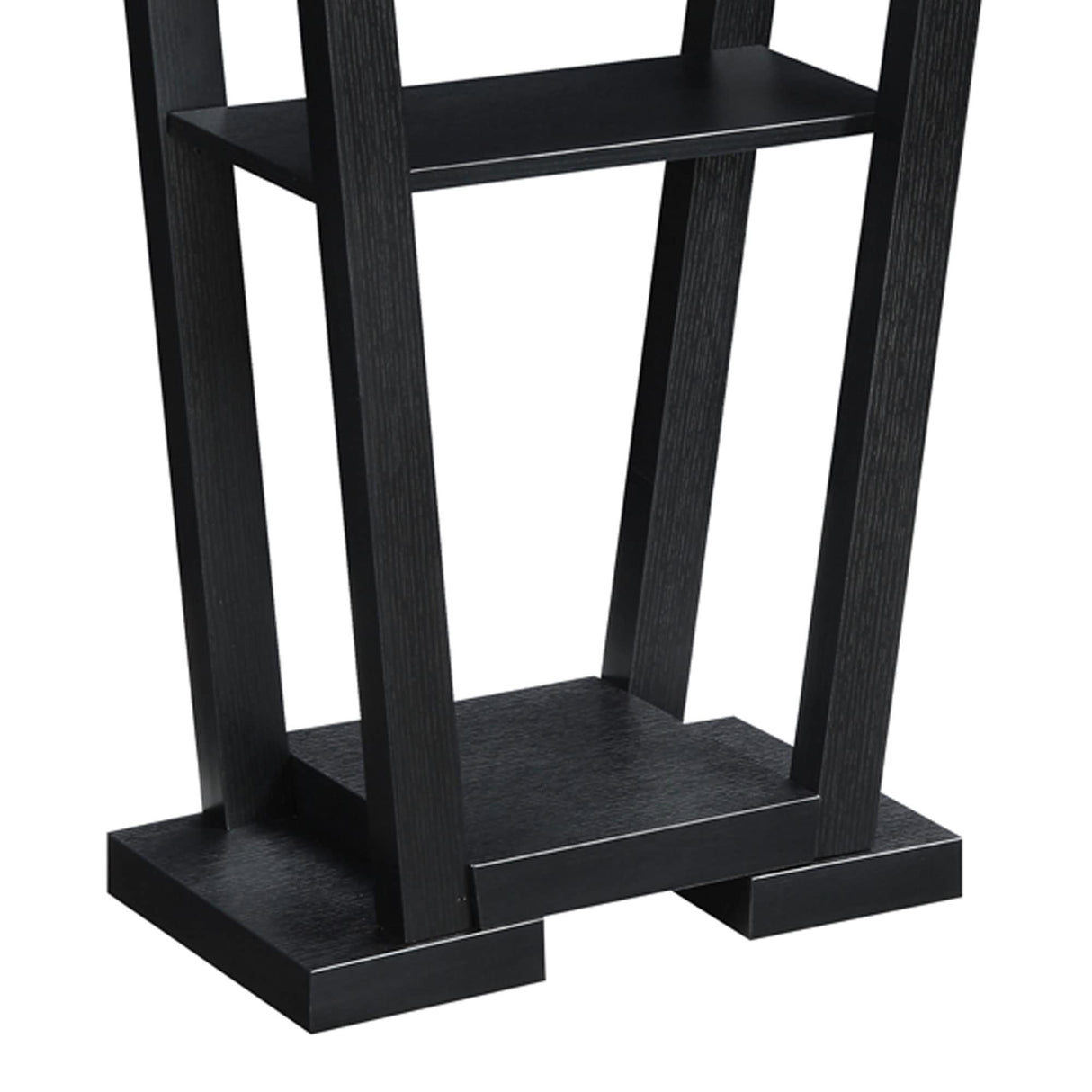 Convenience Concepts Newport V Console, 11.5 in x 31.5 in x 34 in, Black Convenience Concepts