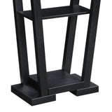 Convenience Concepts Newport V Console, 11.5 in x 31.5 in x 34 in, Black Convenience Concepts