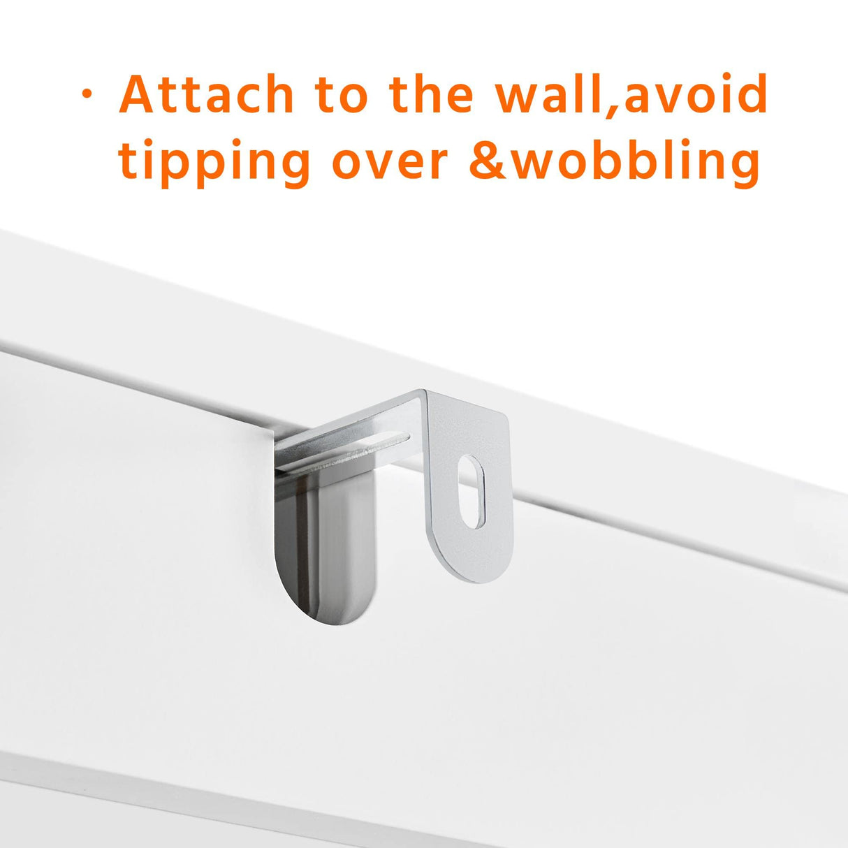 Yaheetech Over The Toilet Storage Cabinet with Double Tempered Glass Doors and Adjustable Shelf, Freestanding Bathroom Storage Rack, 66 Inches Height Yaheetech