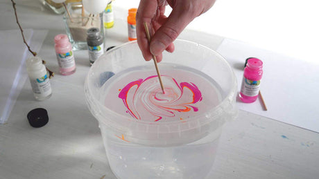 Magic Marble Paint Set - basic colors KREUL