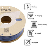 eSUN ABS+ Filament 1.75mm, 3D Printer Filament ABS Plus, Dimensional Accuracy +/- 0.05mm, 1KG Spool (2.2 LBS) 3D Printing Filament for 3D Printers, Grey eSUN